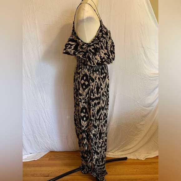 Spaghetti strap ruffle bodice maxi dress - Picture 3 of 4